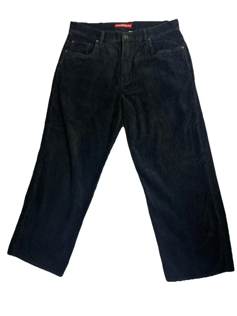 Unionbay Vintage Black Corduroys Size 36